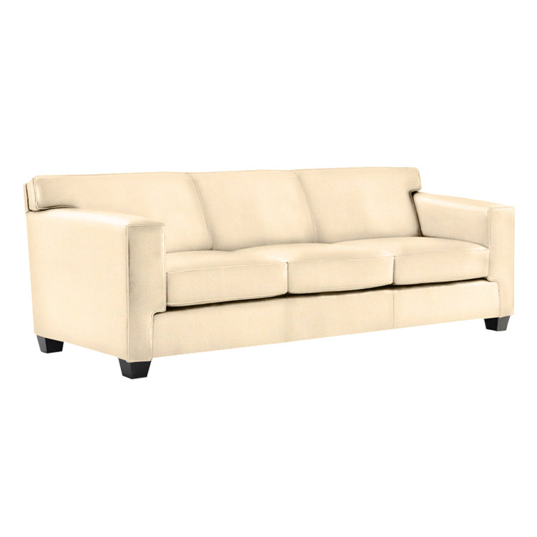 Leathercraft Park 87'' Leather Sofa Wayfair Canada